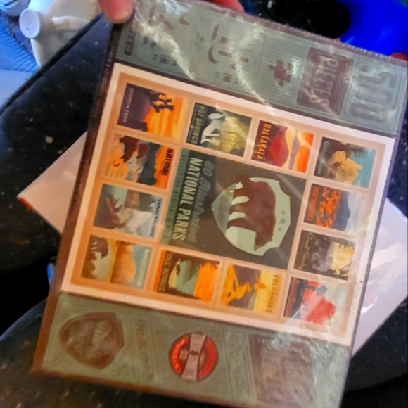 brand new never opened In box 500 piece 60 illustrated national Parks puzzle - Picture 4 of 5